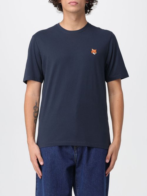 T-Shirt MAISON KITSUNÉ Men color Blue