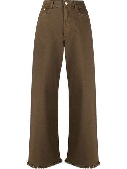Core Magnolia wide-leg jeans - Brown