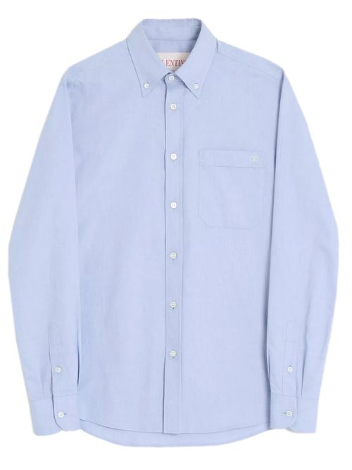 Slim Fit Button Closure Shirt - Size 39