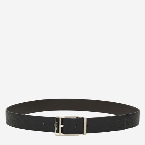 Black Classic Logo Belt