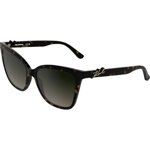 Karl Lagerfeld Vrouw Karl Lagerfeld KL6223S 242 Zonnebrillen Bio-geïnjecteerd Havana Kwadraat Normaa