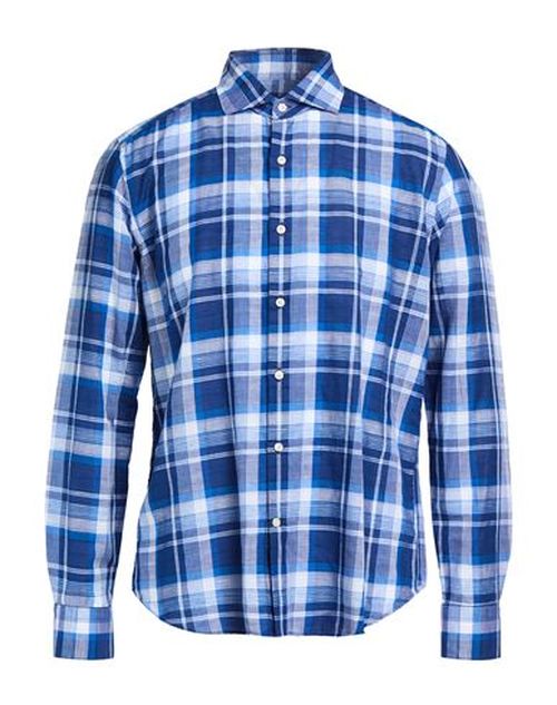 Man Shirt Blue Size 15 ½ Cotton, Linen