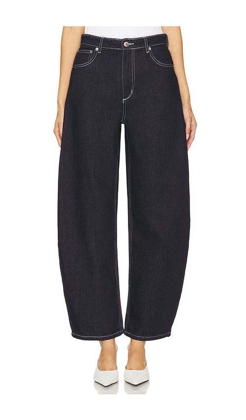 SEROYA Marbel Wide Leg Jeans in Blue. 28. Also