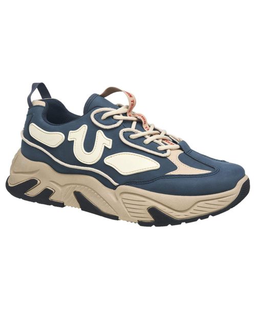 Men's Jeremiah Horseshoe Logo Chunky Sneaker - Blue