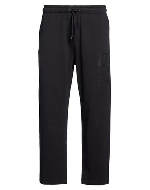 Man Pants Black Size M Cotton