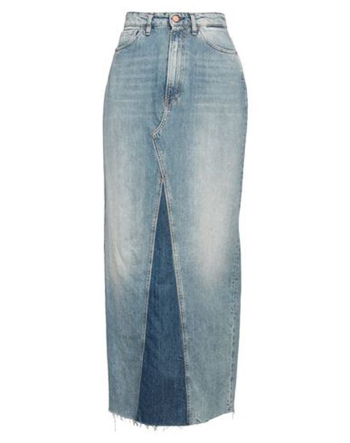 Woman Denim skirt Blue Size 28 Cotton