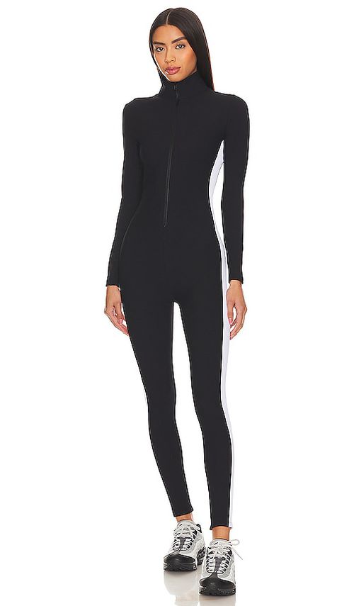 YEAR OF OURS Thermal Ski Onesie in Black.  M. Also in