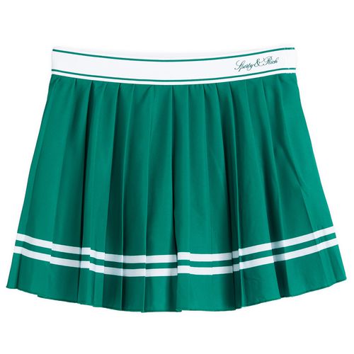 Women's Vendome Script Pleated Skirt in Alpine Alpine