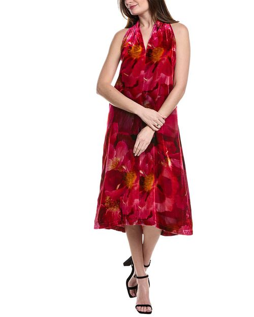 Velvet Midi Dress