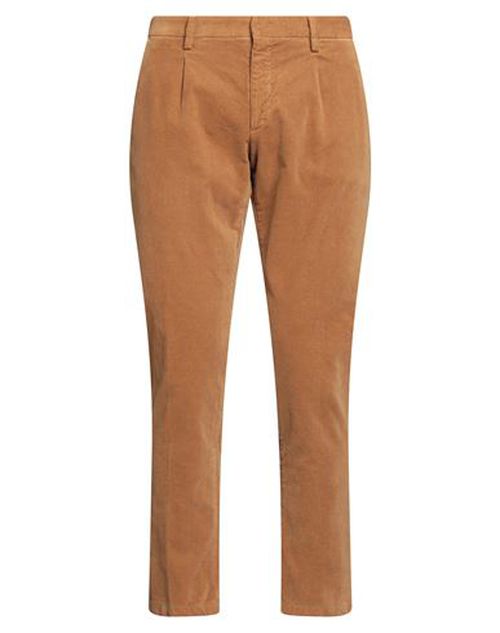 Man Pants Camel Size 34 Cotton, Elastane