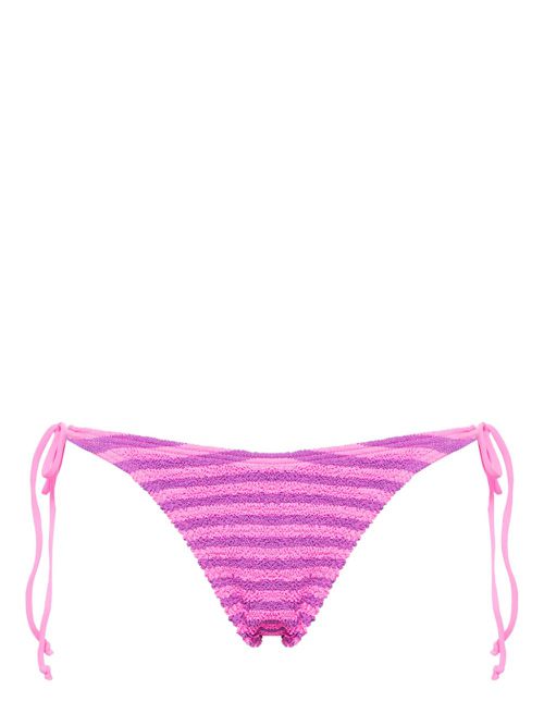 Serenity striped bikini bottom - Pink
