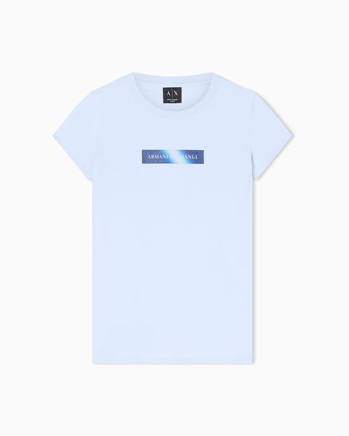 Slim Fit T-Shirt in Stretch Cotton Jersey