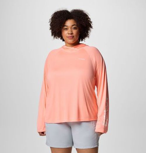 Women's PFG Tidal Tee  II Hoodie - Plus Size-