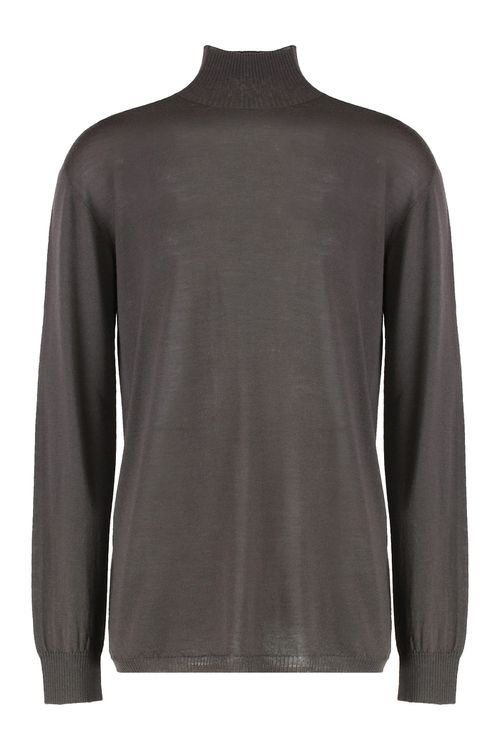 Sweater With Turtleneck In Cotton