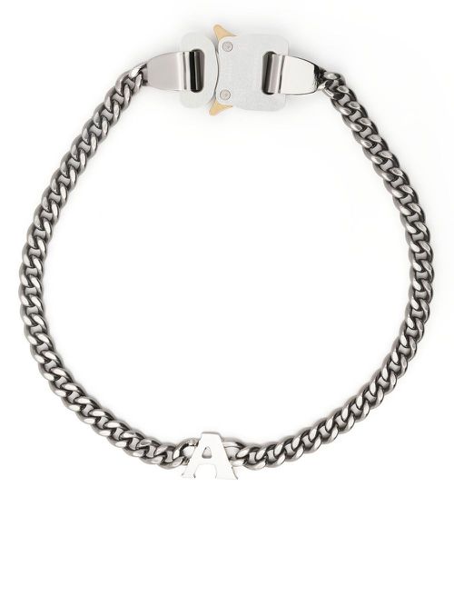 Buckle chainlink necklace - Silver