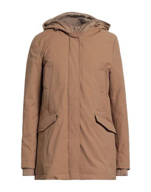 Woman Puffer Camel Size 6 Polyester, Polyamide, Acrylic, Wool, Elastane