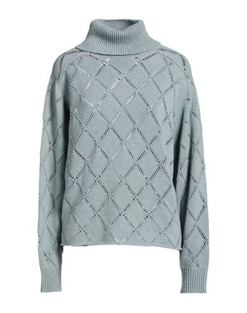 Woman Turtleneck Sky blue Size M Cashmere, Polyamide