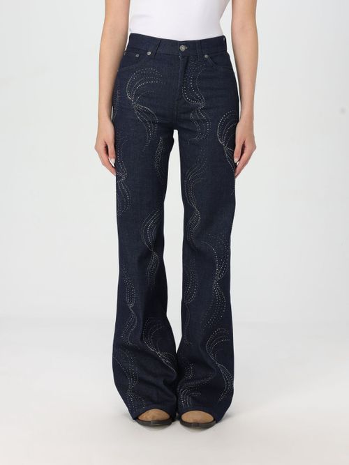 Jeans Woman color Denim