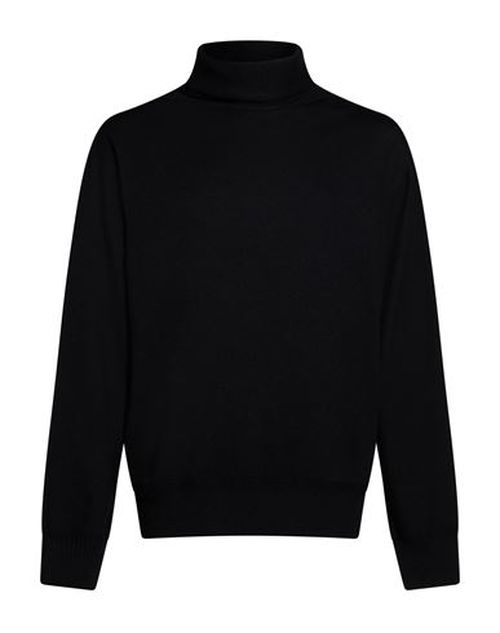 Homme Plissé By Issey Miyake Man Turtleneck Black Size 1 Wool