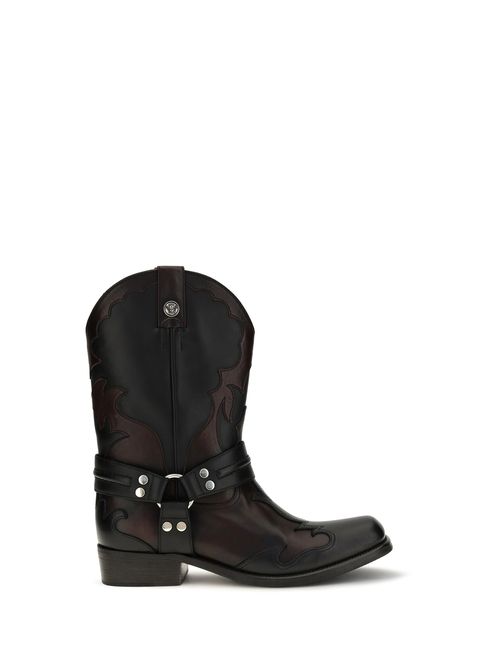 Sylvester Western Boot — Black