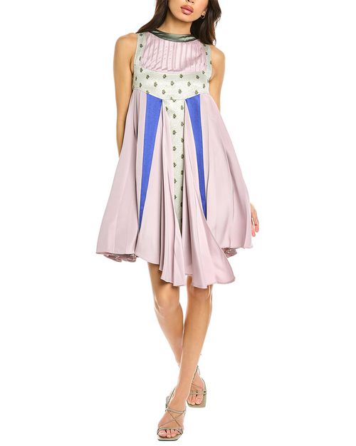Silk Mini Dress