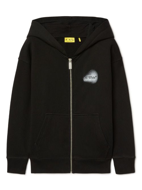 Arrow Spray hoodie - Black