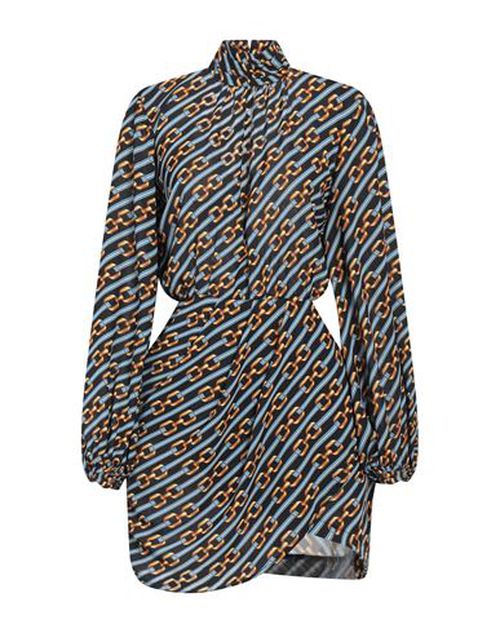Woman Mini dress Black Size L Polyester