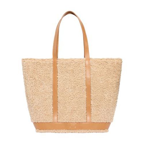 Faux fur L tote bag