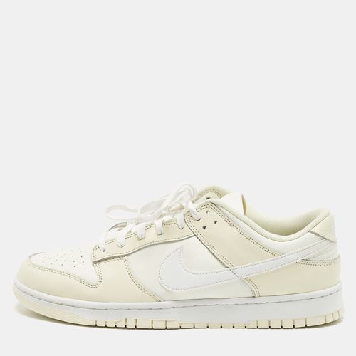 Nike Dunk Low Retro Coconut Milk 47.5 Cream/Off White Leather Low Top Sneaker