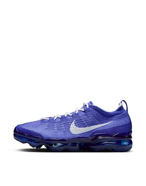 Air Vapormax 2023 flyknit sneakers in blue-White