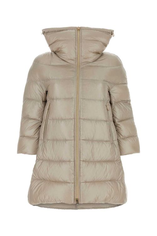 Sand Nylon Cleofe Down Jacket