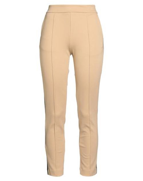 Woman Pants Beige Size M Viscose, Polyamide, Elastic fibres
