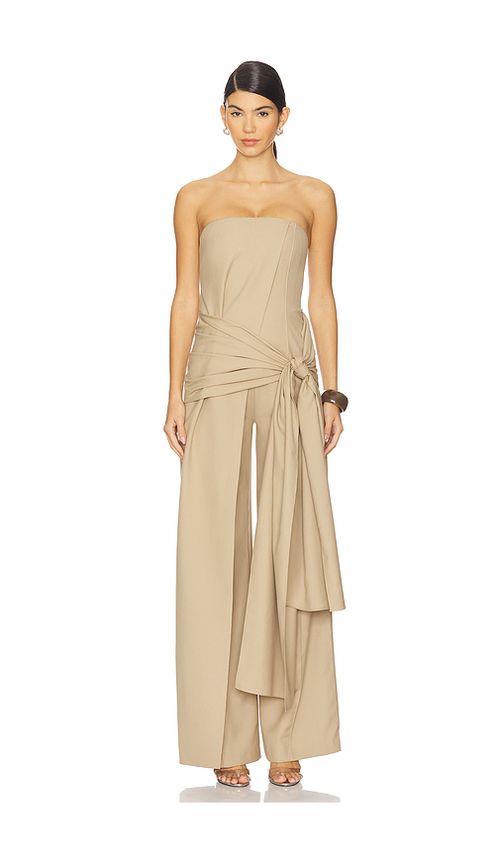 Alexis Kori Jumpsuit in Beige. XS also in L, M