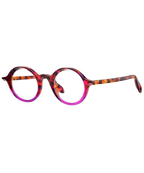 Eyeglasses SUNRISE 008 BROWN DALMATIAN+TRANSPARENT PURPLE
