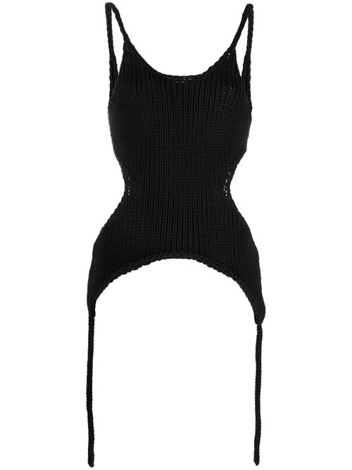 Kora corset tank top - Black