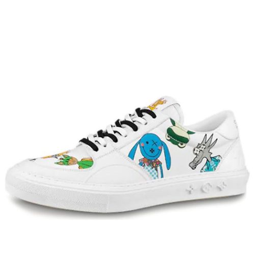 Ollie Sneakers 'White with Drawings'