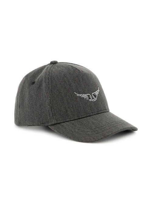 Logo-embellished cap - Grey