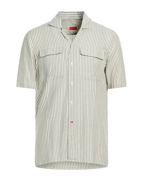 Man Shirt Military green Size 15 ¾ Cotton, Cashmere