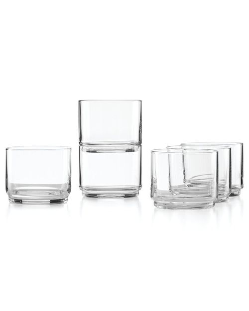 Set of 6 Tuscany Classics Stackable Short Glasses