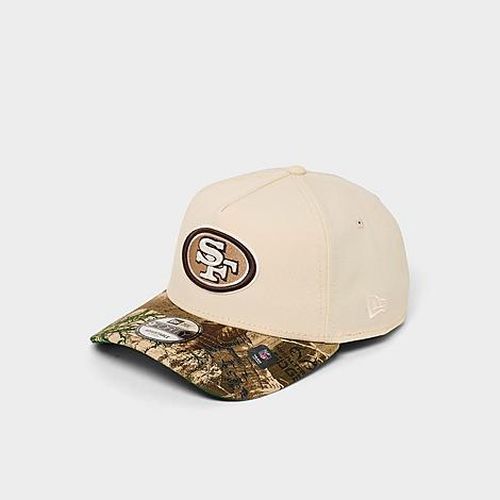 San Francisco 49ers NFL Camo 9FORTY A-Frame Snapback Hat in Chrome/Camo