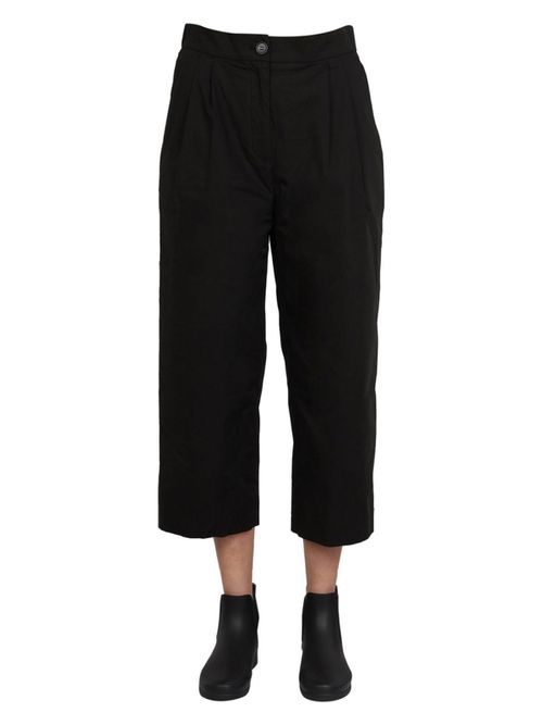 パンツ WOOLRICH Women Straight Pants CFWWTR0119FR BLACK Woolrich | Woolrich Women's Poplin Pants in Black | Size