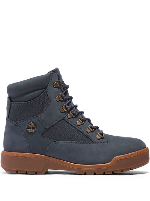 6 Inch Waterproof Field "Dark Blue Nubuck" boots