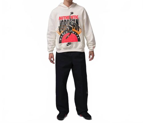 Jordan Brooklyn Fleece Hoodie In Cream/sail