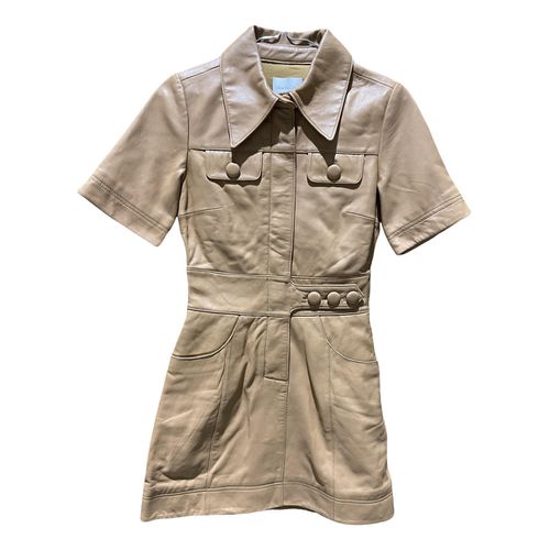 Dresses Leather for Female 6 US