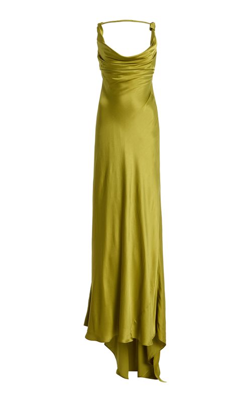 Exclusive Darcy Satin Maxi Dress - Moda Operandi