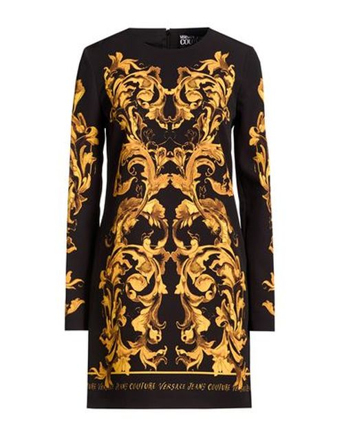 Woman Mini dress Black Size 2 Polyester, Elastane