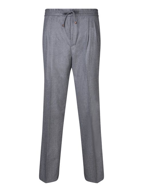 Grey Drawstring Trousers