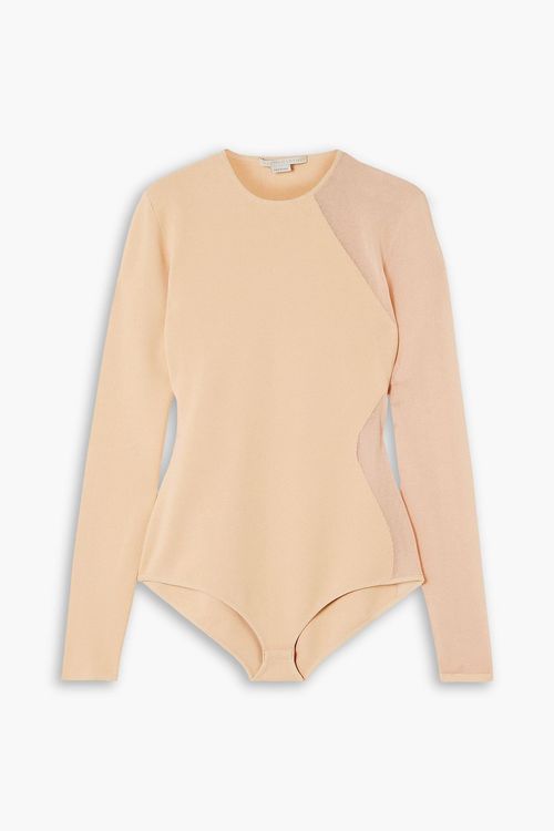 Miracle stretch-knit and cotton-blend bodysuit - Pink - M