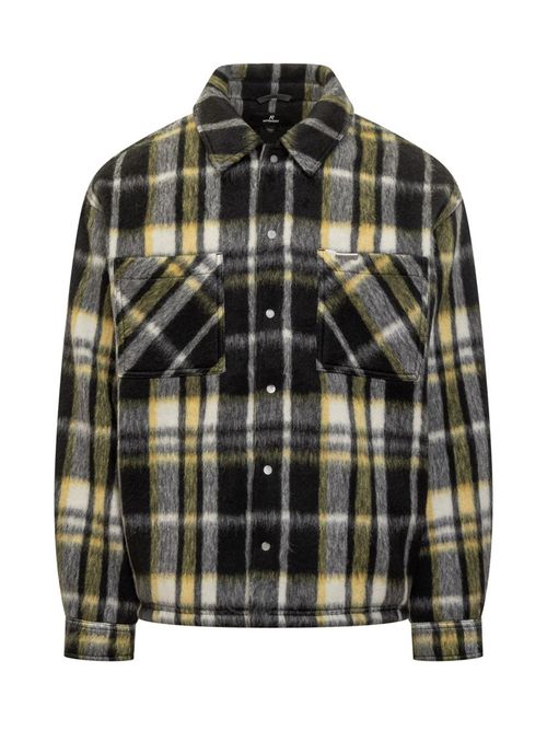 Wool Plaid Overshirt