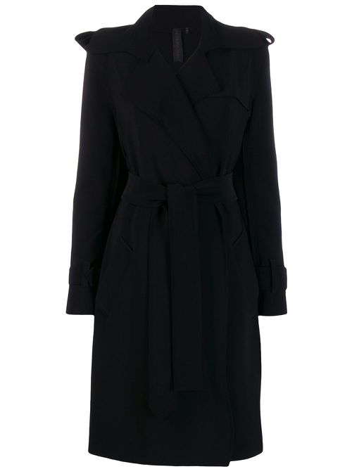 Belted trench coat - Black
